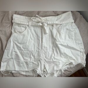 White shorts